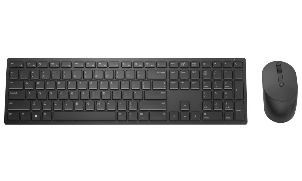 Dell KM5221W Pro Wireless Keyboard And Mouse Combo (Black) | lupon.gov.ph