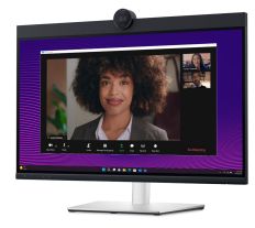 Dell monitor P2724DEB / 27" / WLED / 8ms / 1000:1 / QHD(2560x1440) / Video-conferencing / CAM / Repro / HDMI / DP / USB-C / DOCK / IPS panel / ern a stbrn