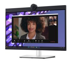 Dell monitor P2424HEB / 24" / WLED / 8ms / 1000:1 / Full HD / Video-conferencing / CAM / Repro / HDMI / DP / USB-C / DOCK / IPS panel / ern a stbrn