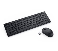 Dell KM555 Silent Keyboard and Mouse US/International 580-BBVV KM555-BLK-INT, 80YGN