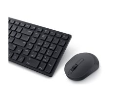 Dell KM555 Silent Keyboard and Mouse UK 580-BBWM KM555-BLK-UK, 85TMR